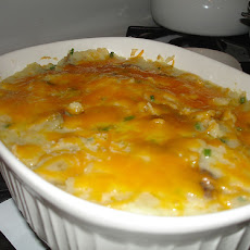 Death by Cheesy Butter Potatoes