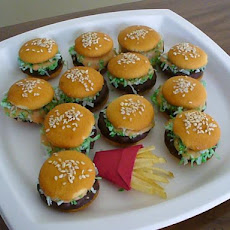 Cheeseburger in Paradise Cookies