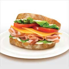 Honey Maple Ham & Cheddar Sandwich