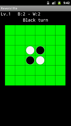 Reversi lite 6*6