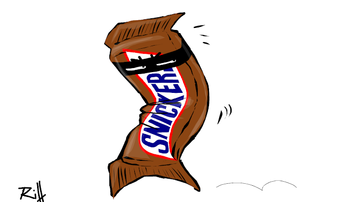 a sneaky snickers