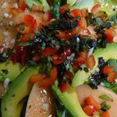 Spinach Cantaloupe Salad with Mint