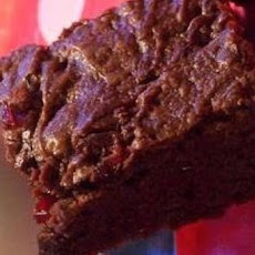 Chocolate Cherry Merlot Brownies