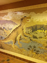 Rest Area Dinosaur Mural 