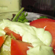 Creamy Avocado Herb Dressing
