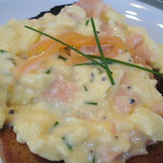 Scrambled Eggs With Smoked Salmon