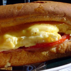 Baked Egg Supreme Sandwich