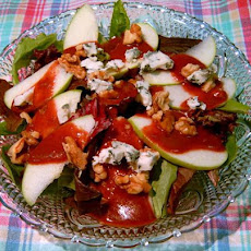 Apple-Walnut Salad With Cranberry Vinaigrette