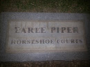 Earle Piper Plaque