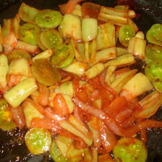 Catalina Peppers, Onions & Tomatoes