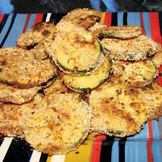 Oven Fried Zucchini Chips