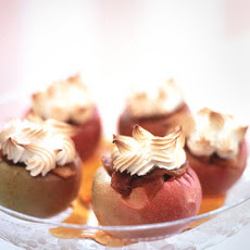 Baked Meringue Apples