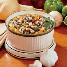 Wild Rice and Squash Pilaf