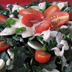 Calcium Rich Sesame Kale Salad