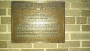 The Metro Park Rail Station and History of Iselin Plaque