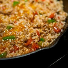 Almost Stuffed Peppers