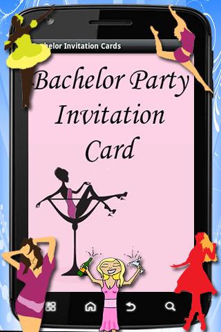 Bachelor Party Invitation Card