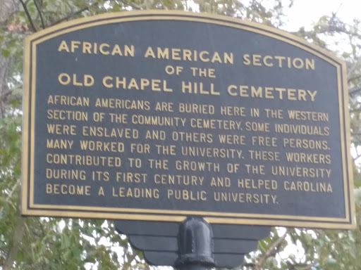 African American Section of the Old Chapel Hill Cemetery