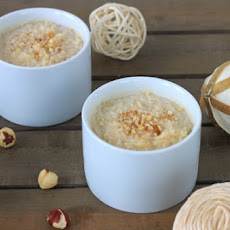 Vanilla and Chai rice pudding