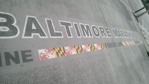 Baltimore Marathon Finish Line