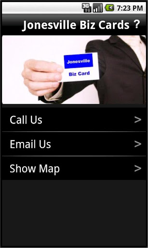 Jonesville Biz Card
