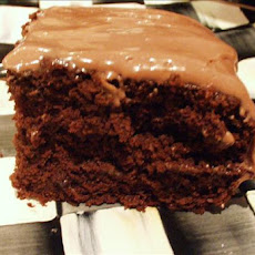 Light Chocolate Carrot Cake With Chocolate Cream Cheese Icing