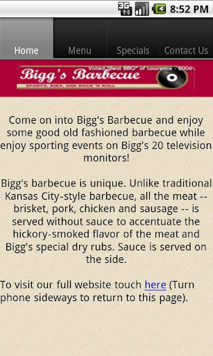 Bigg's BBQ - Lawrence Kansas