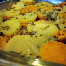 Two-Potato Bake