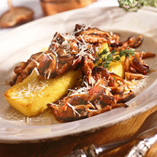 Polenta with Wild Mushroom Sauce