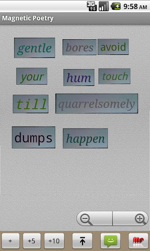 Magnetic Poetry