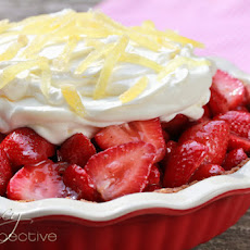 Fresh Strawberry Ginger Pie