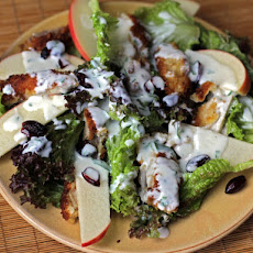 Dinner Tonight: Crispy Chicken and Apple Salad