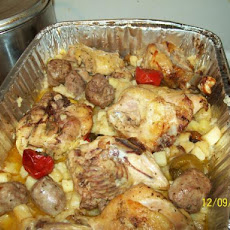 Spicy Sicilian Baked Chicken
