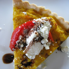 Butternut Squash and Gorgonzola Tart