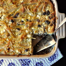 Cinnamon Raisin Noodle Kugel