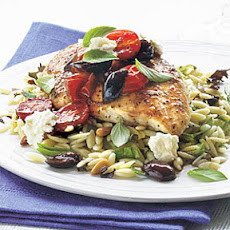Kalamata-Balsamic Chicken with Feta