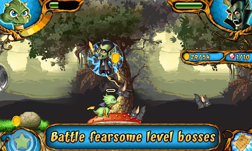 dragon-dracula-platformer for android screenshot