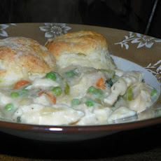 Chicken Pot Pie With Buttermilk Biscuit Crust
