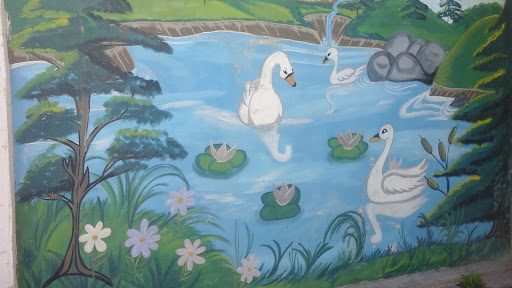 Mural Cisnes Arvizu