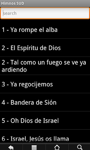 LDS Hymns Spanish