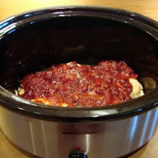 John's Crock Pot Cranberry Chicken