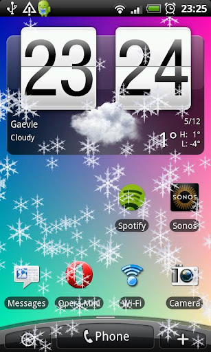 Snow Globe Live Wallpaper