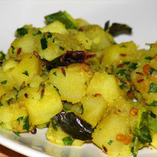 Kelang Palya (Sweet Potato Curry)