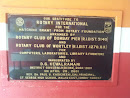 Rotary Club Foundation Stone 