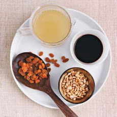 Balsamic, Raisin, and Pine Nut Sauce