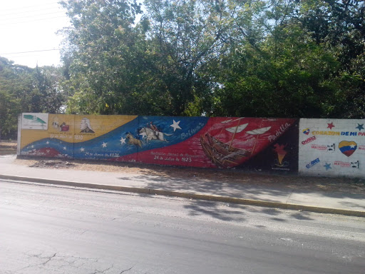 Mural Miranda Bolívar Y Padilla