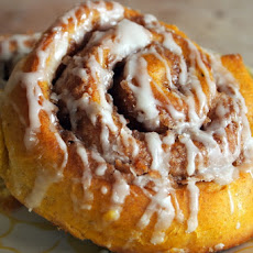 Roasted Squash Cinnamon Rolls