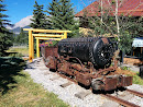 Canmore Train On Display