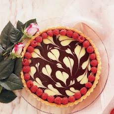 Ultra Romantic Tart Of Two Chocolates