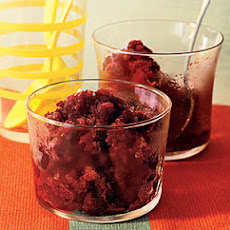 Blackberry Merlot Granita